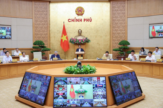 34 tỉnh, thành phố và hơn 3.300 xã, phường, đặc khu tham dự Hội nghị trực tuyến do Thủ tướng chủ trì