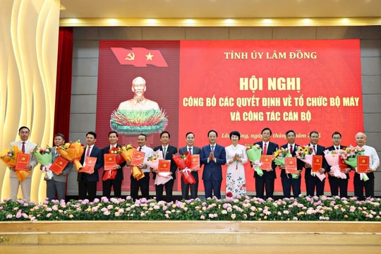 Đồng chí Lê Huy Toàn được bổ nhiệm làm Tổng Biên tập Báo và Phát thanh, truyền hình Lâm Đồng