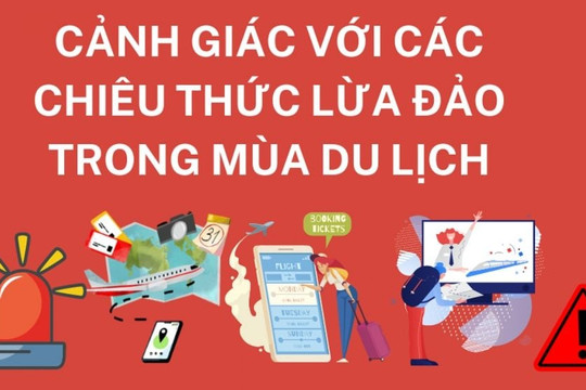 Cảnh báo: Thủ đoạn lừa đảo mùa du lịch