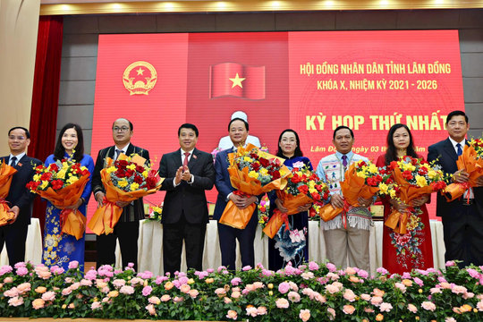 Nhân sự lãnh đạo HĐND tỉnh Lâm Đồng nhiệm kỳ 2021 - 2026
