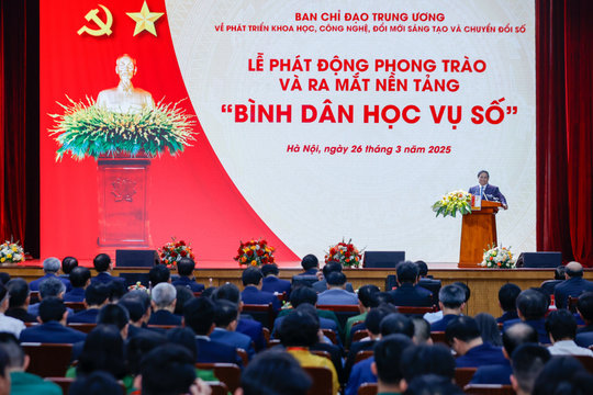 Lâm Đồng cần trở thành điểm sáng trong phong trào Bình dân học vụ số