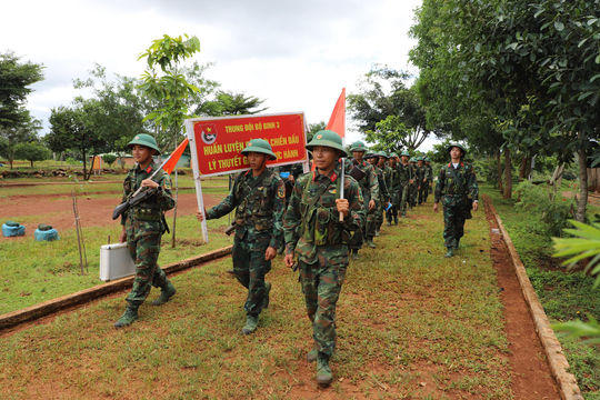 Đại đội Bộ binh 1 huấn luyện giỏi, sẵn sàng chiến đấu