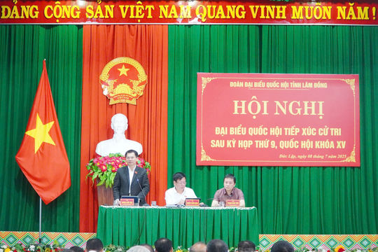 Cử tri Lâm Đồng đồng thuận, tin tưởng vào chủ trương sắp xếp, tinh gọn bộ máy