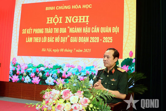Binh chủng Hóa học sơ kết Phong trào thi đua “Ngành Hậu cần quân đội làm theo lời Bác Hồ dạy”