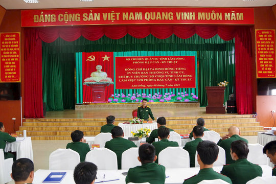 Ngành Hậu cần - Kỹ thuật đảm bảo tốt các nhiệm vụ sau sáp nhập
