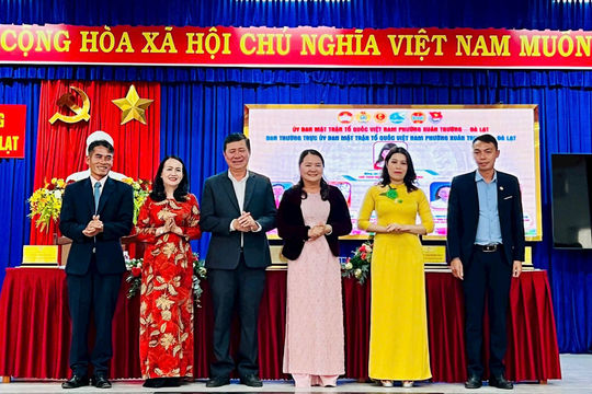 Phường Xuân Trường – Đà Lạt: Kiện toàn Ủy ban MTTQ Việt Nam nhiệm kỳ 2024–2029