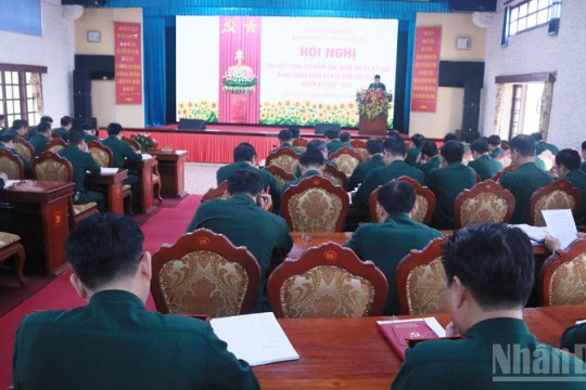 Học viện Lục quân: Nâng cao hiệu lực, hiệu quả công tác kiểm tra, giám sát và thi hành kỷ luật Đảng