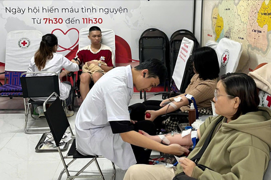 Lượng máu hiến cứu người giảm nhiều