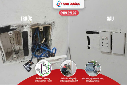 Điện Nước Ánh Dương - Cung cấp dịch vụ sửa chữa điện nước Gò Vấp uy tín