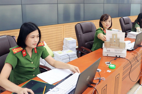 Quy định lưu trữ số tài liệu hình thành phổ biến trong Công an nhân dân