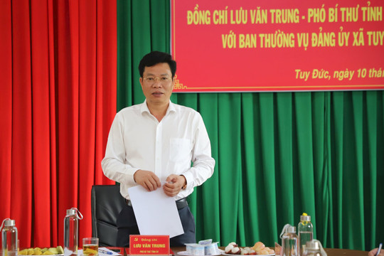 Xã biên giới Tuy Đức phải tạo đột phá giảm nghèo bền vững