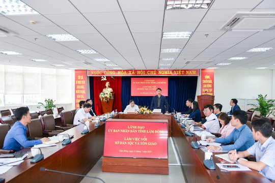Phó Chủ tịch UBND tỉnh Võ Ngọc Hiệp: Cần đảm bảo tiến độ giải ngân vốn chương trình mục tiêu quốc gia thuộc lĩnh vực dân tộc và tôn giáo