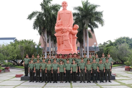 Phòng An ninh kinh tế, Công an tỉnh tổ chức hoạt động về nguồn