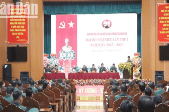 Đại hội đại biểu Đảng bộ Ban Chỉ huy Bộ đội Biên phòng tỉnh Đắk Lắk lần thứ I, nhiệm kỳ 2025-2030