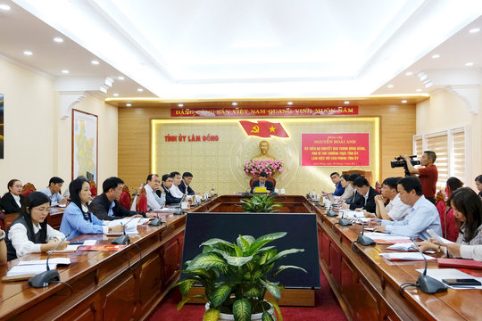 Văn phòng Tỉnh ủy Lâm Đồng xây dựng đoàn kết, bảo đảm thực hiện tốt nhiệm vụ