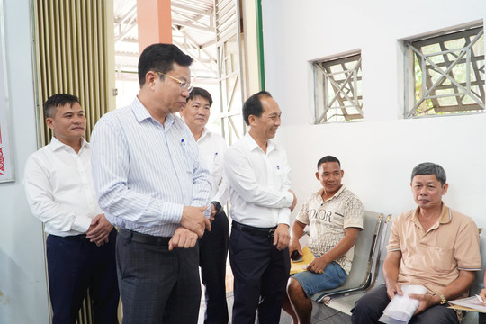 Sự hài lòng của người dân là thước đo hiệu quả công việc