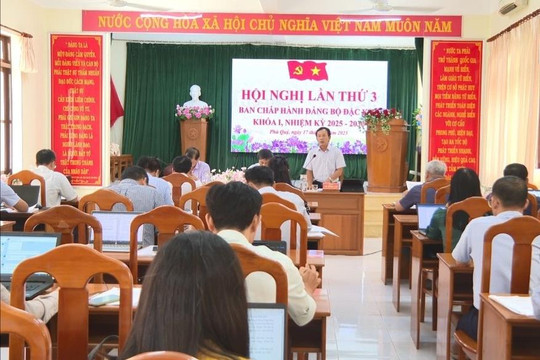 Đặc khu Phú Quý sẵn sàng cho Đại hội Đảng bộ lần thứ I