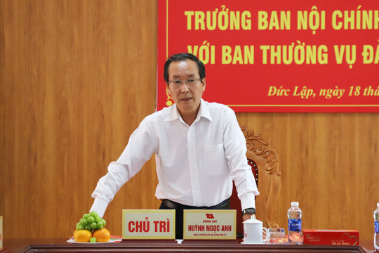 Tổ chức Đại hội Đảng bộ xã Đức Lập trang trọng, an toàn, tiết kiệm