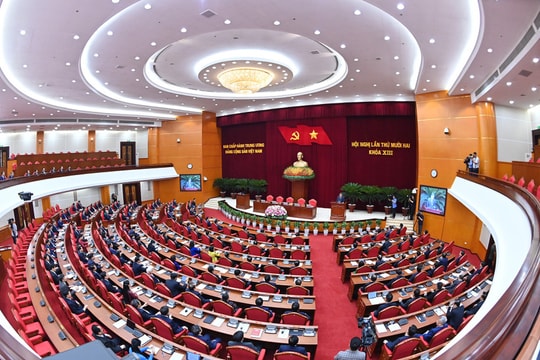 Thông báo Hội nghị lần thứ 12 Ban Chấp hành Trung ương Đảng khóa XIII