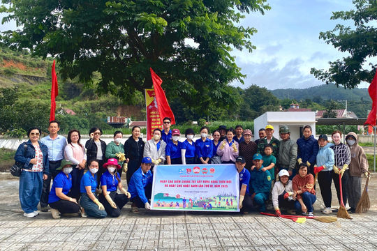 D’ran tích cực triển khai hoạt động chào mừng Đại hội Đảng bộ xã