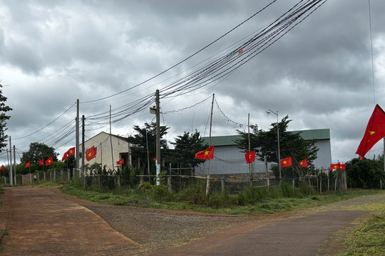 Xã Nam Hà Lâm Hà: Tôn tạo cảnh quan chào mừng Đại hội Đảng