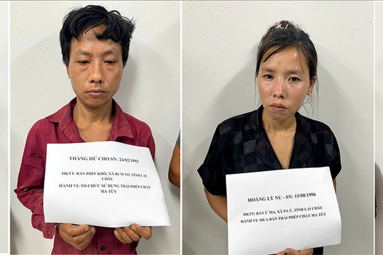Công an Lai Châu khởi tố bị can “Sử dụng trái phép chất ma tuý” đầu tiên