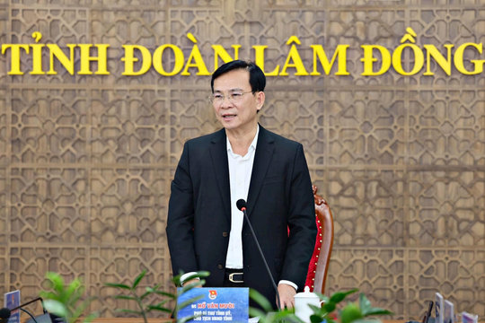 Chủ tịch UBND tỉnh Hồ Văn Mười: Thanh niên là động lực để Lâm Đồng phát triển mạnh mẽ, bền vững