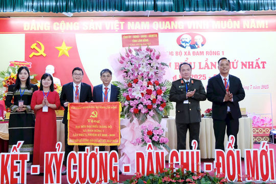 Đại hội Đại biểu Đảng bộ xã Đam Rông 1 lần thứ I, nhiệm kỳ 2025 – 2030 thành công tốt đẹp