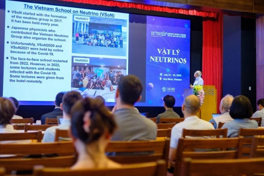 Gần 60 nhà khoa học tham dự hội nghị “Vật lý Neutrino” 2025