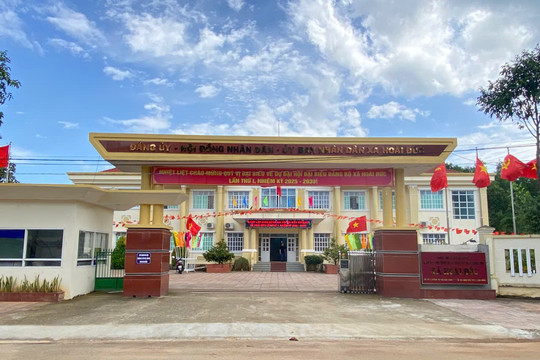Đại hội đại biểu Đảng bộ xã Hoài Đức: Xác định phương hướng, nhiệm vụ phù hợp với không gian phát triển mới