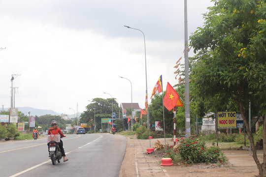 Đời sống mới ở thôn văn hóa xã Tân Minh