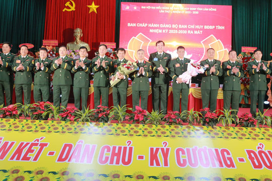 Đại hội Đại biểu Đảng bộ Ban Chỉ huy BĐBP tỉnh Lâm Đồng lần thứ I, nhiệm kỳ 2025-2030