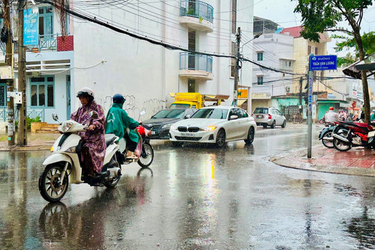 Lâm Đồng dự báo mưa lớn ở nhiều nơi do ảnh hưởng bão số 3