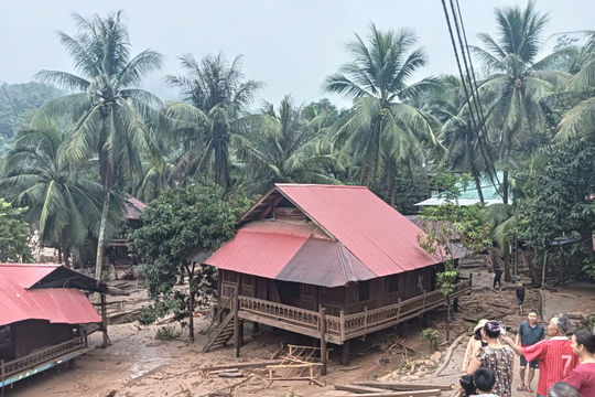 Xã Mỹ Lý, tỉnh Nghệ An: 150 nhà dân bị cuốn trôi hoàn toàn