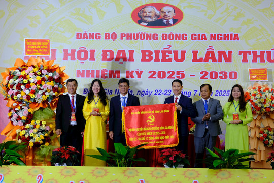 Đảng bộ phường Đông Gia Nghĩa tổ chức Đại hội Đại biểu lần thứ I
