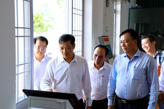 Phó Chủ tịch UBND tỉnh Lâm Đồng Lê Trọng Yên kiểm tra tại các xã Đắk Sắk, Đức An và Trường Xuân