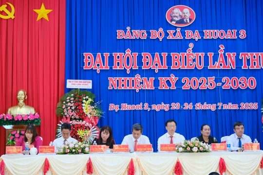 Đảng bộ xã Đạ Huoai 3: Vững tin bước vào nhiệm kỳ mới