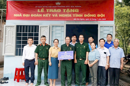 Thiết thực các hoạt động an sinh xã hội chào mừng Đại hội Đảng bộ phường Bắc Gia Nghĩa