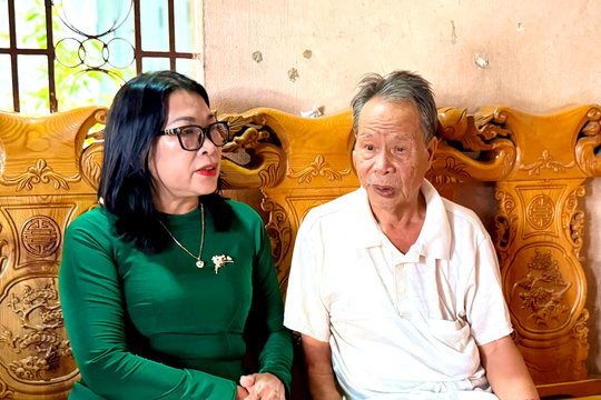 Lãnh đạo Ủy ban MTTQ Việt Nam tỉnh Lâm Đồng thăm, tặng quà thương binh, bệnh binh tại xã Hòa Thắng và Lương Sơn