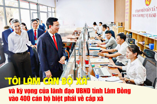 “Tôi làm cán bộ xã” và kỳ vọng của lãnh đạo UBND tỉnh Lâm Đồng vào 400 cán bộ biệt phái về cấp xã
