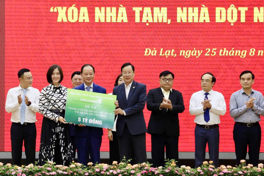Xóa nhà tạm, nhà dột nát: Từ nhiệm vụ chính trị đến phong trào nhân ái