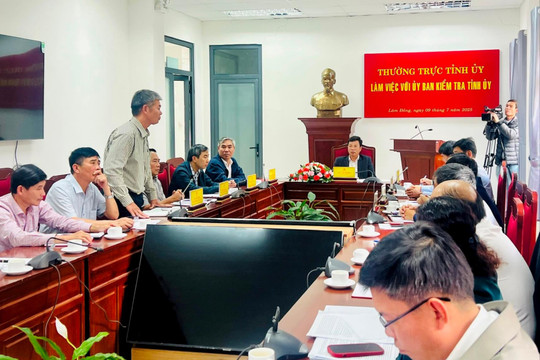 Bảo đảm kỷ luật, kỷ cương của Đảng ở Lâm Đồng