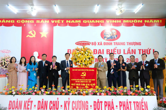 Đảng bộ xã Đinh Trang Thượng: Phát huy tinh thần đoàn kết, kiến tạo phát triển bền vững