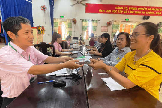 Quyết định 7354: Công bố thủ tục giải quyết công việc thay thế về tín dụng thuộc Ngân hàng Chính sách xã hội