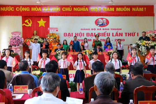 Đảng bộ xã Bảo Thuận trọng thể tổ chức Đại hội lần thứ I, nhiệm kỳ 2025 - 2030