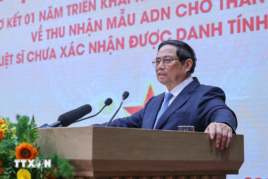 "Xác minh danh tính liệt sỹ là bổn phận thiêng liêng, là mệnh lệnh từ trái tim"