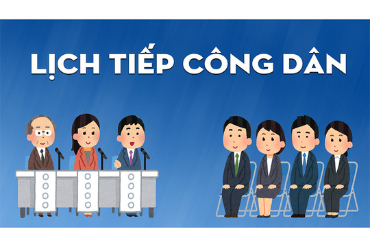 Thông báo lịch tiếp công dân định kỳ của đồng chí Bí thư Tỉnh ủy Lâm Đồng