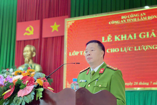 Nâng cao năng lực công an cấp xã trong giai đoạn mới