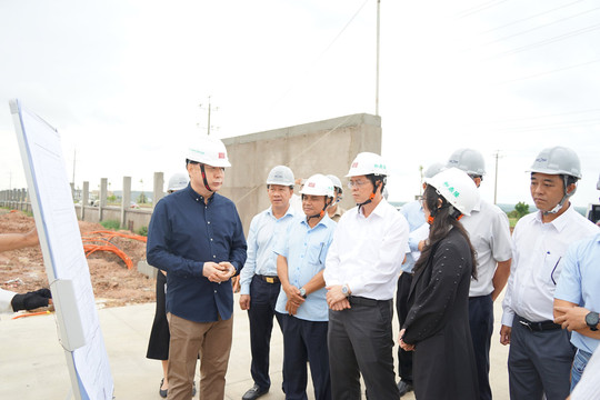 Đẩy nhanh tiến độ đầu tư hạ tầng và thu hút lấp đầy KCN Hàm Kiệm I, II