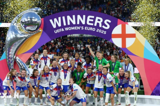Hạ Tây Ban Nha ở loạt luân lưu, Đội tuyển nữ Anh vô địch EURO 2025